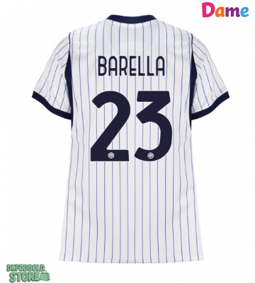 Inter Milan Nicolo Barella #23 Replika Udebanetrøje Dame 2026-27 Kortærmet
